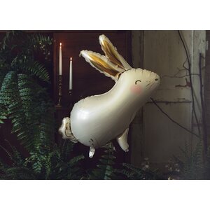 Foil balloon Hare, 67x88  cm, mix