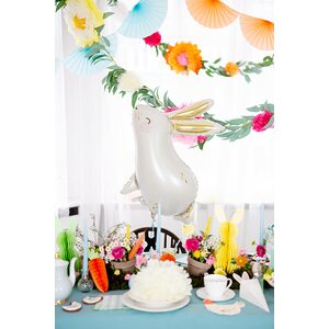 Foil balloon Hare, 67x88  cm, mix