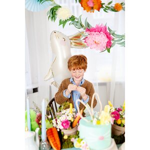 Foil balloon Hare, 67x88  cm, mix