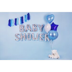 Foil Balloon Letter ''A'', 35 cm, silver