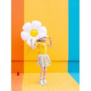 Foil balloon Daisy, 97x103 cm, mix