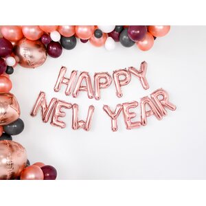 Foil Balloon Letter ''H'', 35 cm, rose gold