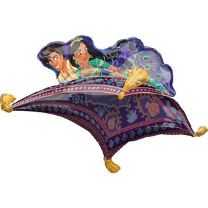 Aladdin muotofoliopallo 106 cm x 63 cm