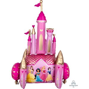 Disney prinsessalinna (kävelevä foliopallo) 88 cm x 139 cm