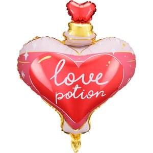 Foil balloon Love potion, 54x66  cm, mix