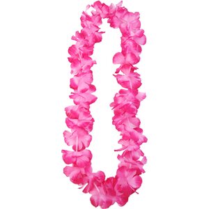 Hawaiian necklace, pink, 1m