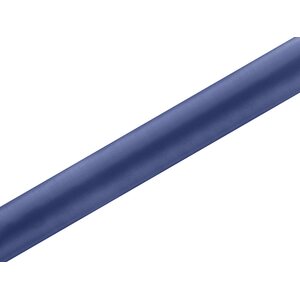 Satin Plain, dark blue, 0.36 x 9m