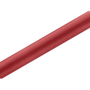 Satin Plain, red, 0.36 x 9m