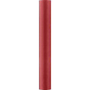 Satin Plain, red, 0.36 x 9m