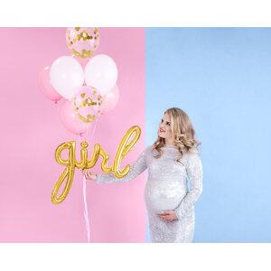 Strong Balloons 30 cm, Pastel Baby Pink: 1pkt/100pc.