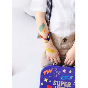Temporary tattoos Airplanes, mix: 1pkt/11pc.