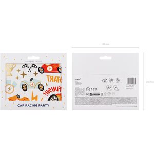 Temporary tattoos Cars, mix: 1pkt/11pc.