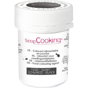Scrapcooking Artificial Powder Food Colour 5g Black