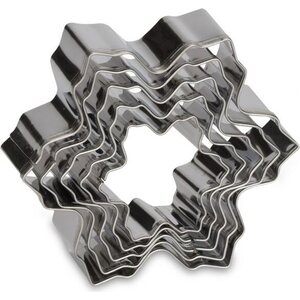 Patisse Cookie Cutter Snowflake Set/5
