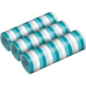 3 Streamers Aqua Glamor Paper 0.7 x 400 cm