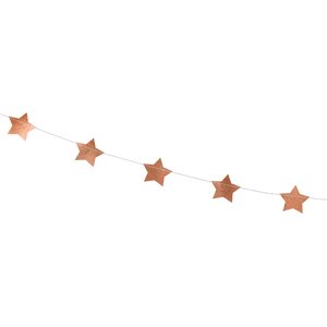 Garland Stars, rose gold, 3.6m