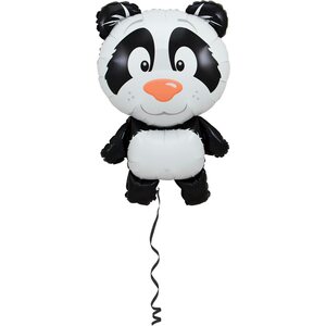 Muotofoliopallo Panda 66,5 x 43,5 cm