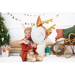 Foil Balloon Deer, 73x64cm, mix