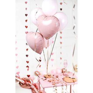 Balloon weight Hearts, rose gold