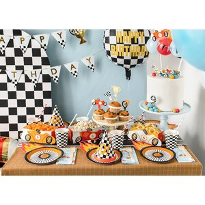 Cupcake toppers - Cars, 12 cm 1pkt/4pc.