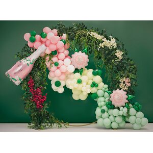 Strong Balloons 23cm, Pastel Pure White 1pkt/100pc.