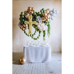 Strong Balloons 23 cm, Pastel Rosemary Green 1pkt/100pc.