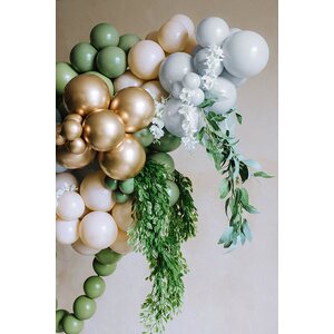Strong Balloons 23 cm, Pastel Light Misty Blue 1pkt/100pc.