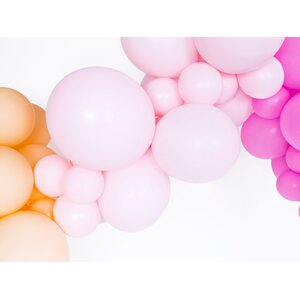 Strong Balloons 23cm, Pastel Pale Pink 1pkt/100pc.