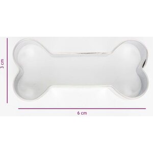 Cookie Cutter Dog Bone 6 cm
