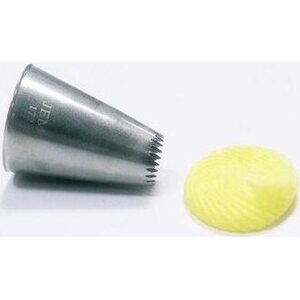 PME Fine Tooth Open Star Nozzle #172