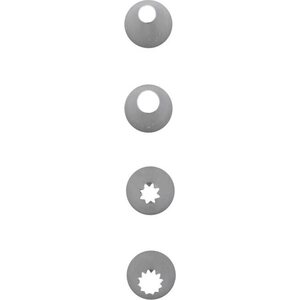 Wilton Decorating Tip Set Large #010, #012, #021, #032