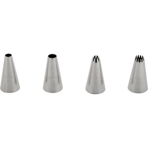 Wilton Decorating Tip Set Large #010, #012, #021, #032