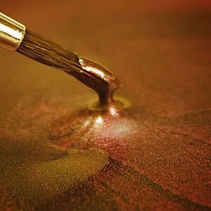 Rainbow Dust Metallic Food Paint - Gold