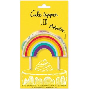 Scrapcooking ScrapCooking Cake Topper Led Rainbow