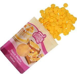 FunCakes deco melts keltainen 250 g