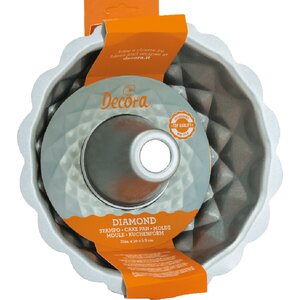 Decora DIAMOND BUNDT CAKE PAN Ø 20 X 8 H CM NON-STICK