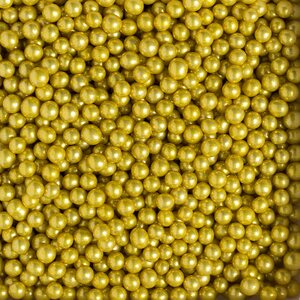 Decora sokerihelmi 5 mm kulta 100 g