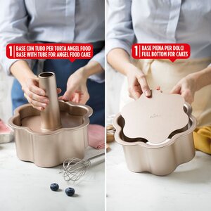 Decora NONSTICK FLOWER ANGEL FOOD PAN Ø 22 X 10 H CM