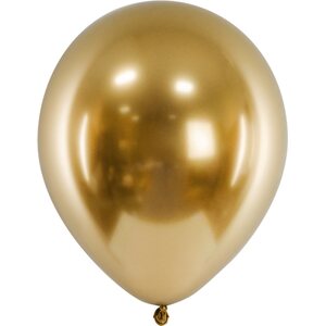 Glossy Balloons 30cm, gold