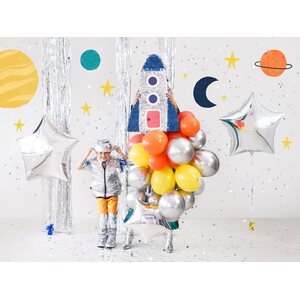 Glossy Balloons 30cm, silver