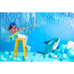 Glossy Balloons 30cm, blue