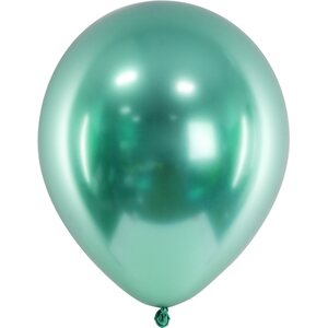 Glossy Balloons 30cm, bottle green 1pkt/10pc