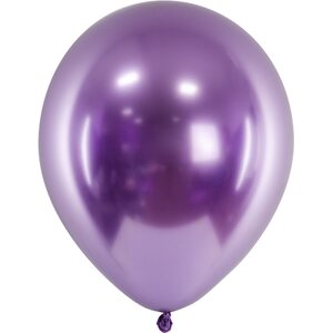 Glossy Balloons 30cm, violet 1pkt/10pc