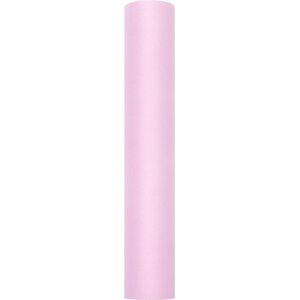 Tulle Plain, light pink, 0.3 x 9m