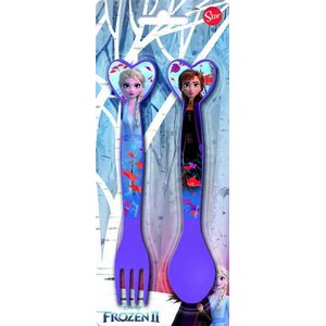 Frozen II ruokailuvälinesarja: Lusikka ja haarukka