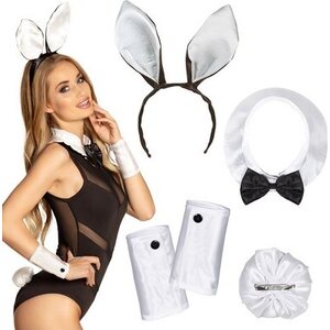 Bunny set (tiara, collar, cuffs and tail)C