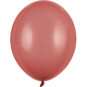 Strong Balloons 23 cm, Pastel Burgundy