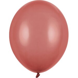 Strong Balloons 12 cm, Pastel Burgundy