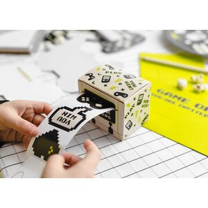 Mini stickers Gamer, mix 1ctn/12pc.