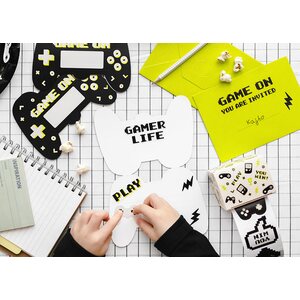 Mini stickers Gamer, mix 1ctn/12pc.